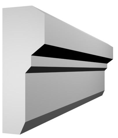 EKL-38 kültéri natúr díszléc 40x110 mm