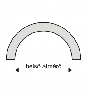 PO-12D natúr sima féloszlop 20-24 cm